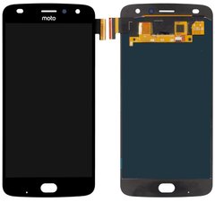 Дисплей (екран) Motorola XT1710 Moto Z2 Play с тачскріном в сборі ORIG, чорний