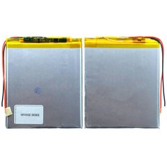 Универсальная аккумуляторная батарея (АКБ) 2pin, 3.0 X 80 X 95 мм (308095, 038095), 3500 mAh