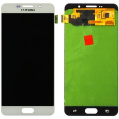 Дисплей (экран) Samsung A710F Galaxy A7 (2016) A7100, A710Y, A710M, AMOLED с тачскрином в сборе ORIG, белый