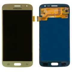 Дисплей (экран) Samsung J210 Galaxy J2 (2016) TFT с тачскрином в сборе, золотистый