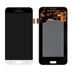 Дисплей (экран) Samsung J320H Galaxy J3 (2016), J320F, J320FN, J320A, J320DS OLED с тачскрином в сборе, белый