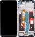 Дисплей Realme 8i RMX3151 с тачскрином и рамкой, черный
