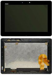 Дисплей (экран) 10.1" Asus TF701 Transformer Pad Infinity, TF701T с тачскрином и рамкой в сборе, черный
