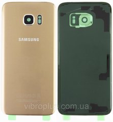 Задня кришка Samsung G935 Galaxy S7 Edge ORIG, золотиста