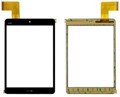 Тачскрин (сенсор) 8&rdquo; 197x132 45pin NOMI C07850 (p/n: XN1308V2), черный