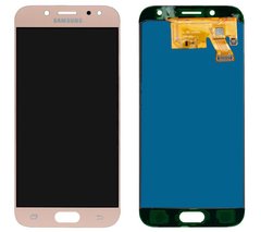 Дисплей (екран) Samsung J530 Galaxy J5 (2017) PLS TFT з тачскріном, золотистий