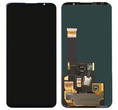 Дисплей (экран) Meizu 16 Plus с тачскрином в сборе, черный