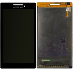 Дисплей (экран) 7” Lenovo Tab 2 A7-10, A7-10F, A7-20F с тачскрином, черный
