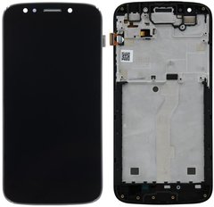 Дисплей Motorola XT1921 Moto E5 Play з тачскріном і рамкою, чорний