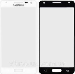 Стекло экрана (Glass) Samsung G850F Galaxy Alpha, белый