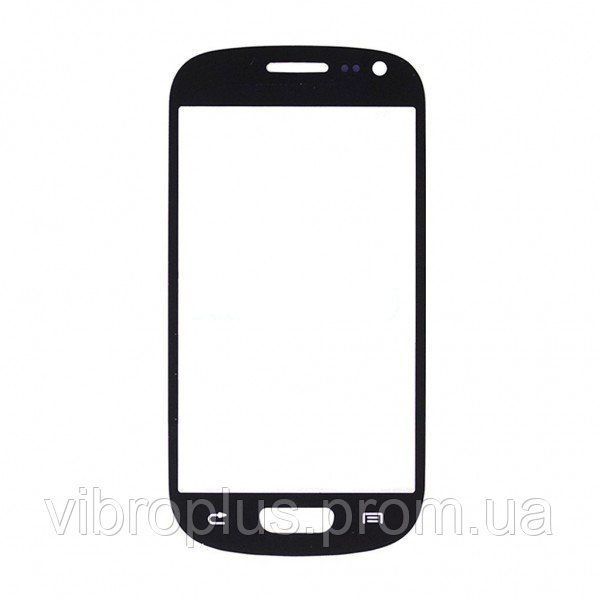 Стекло (Lens) Samsung i8190, i8200 Galaxy S3 mini, mini Neo black h/c