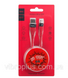 USB-кабель Hoco U38 Micro USB, червоно-чорний 2