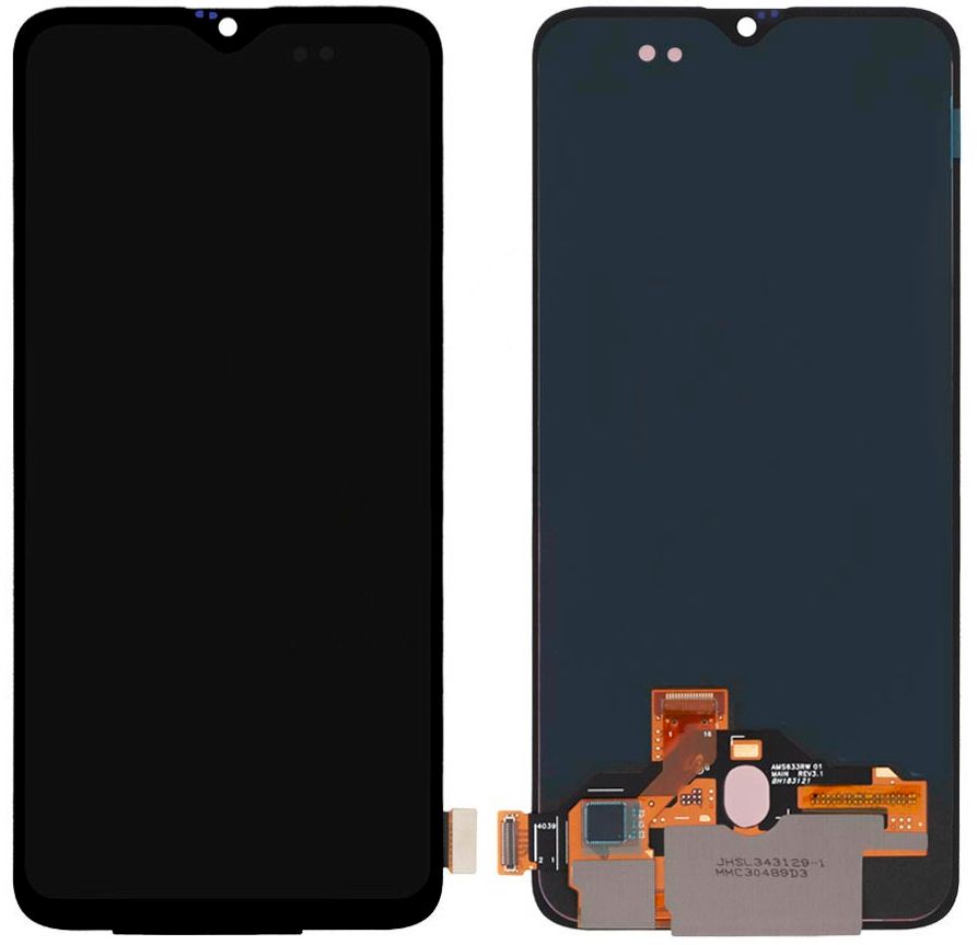 Дисплей OnePlus 6T A6010, A6013 Optic AMOLED с тачскрином ORIG, черный