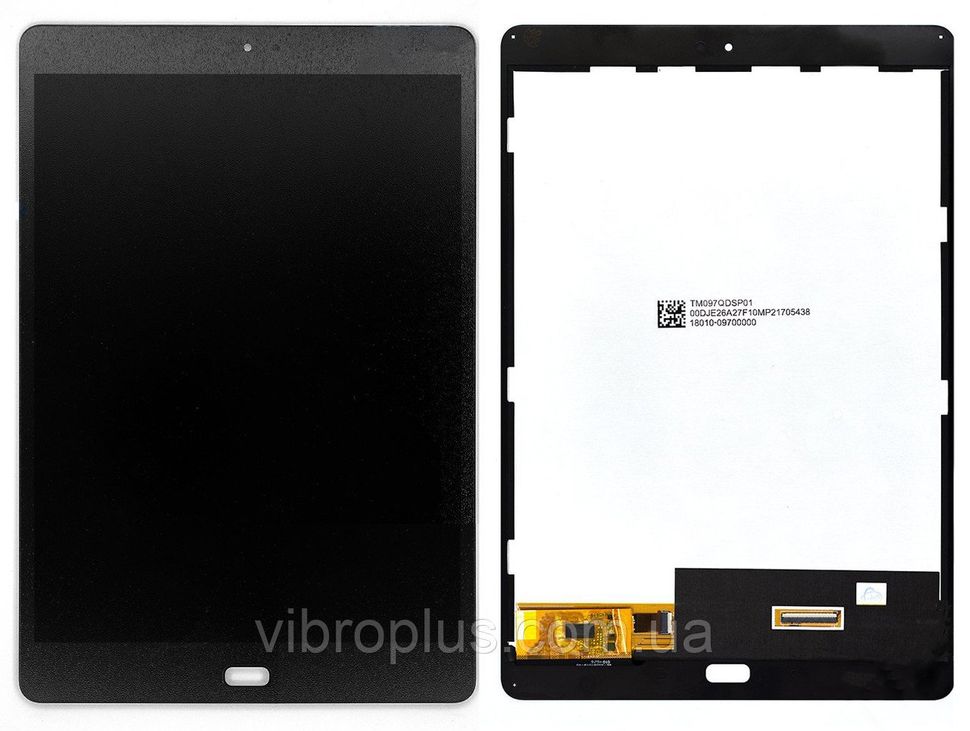 Дисплей (экран) 9.7" Asus Z500M ZenPad 3S P027 с тачскрином в сборе, черный