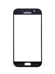 Скло екрану (Glass) Samsung A520, A520F Galaxy A5 (2017), black (чорний)
