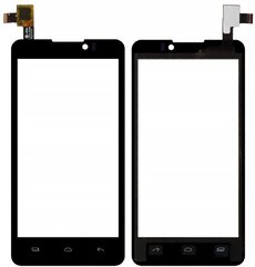 Тачскрин (сенсор) Prestigio MultiPhone 4505 Duo, Coolpad 7290, черный