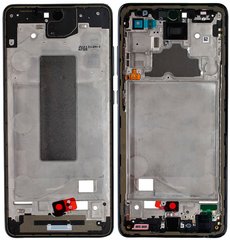 Рамка крепления дисплея для Samsung A725 Galaxy A72 (2021), черная