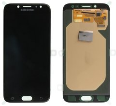Дисплей (экран) Samsung J730F Galaxy J7 (2017), J730GM/DS, J730G/DS, J730FM/DS с тачскрином в сборе ORIG, черный AMOLED