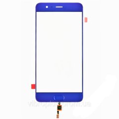 Скло екрану (Glass) Xiaomi Mi6 with fingerprint scanner (зі сканером відбитка пальця), blue (синій)