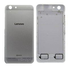 Задняя крышка Lenovo A6020a40 Vibe K5, A6020a46 Vibe K5 Plus, Lemon 3, серебристая