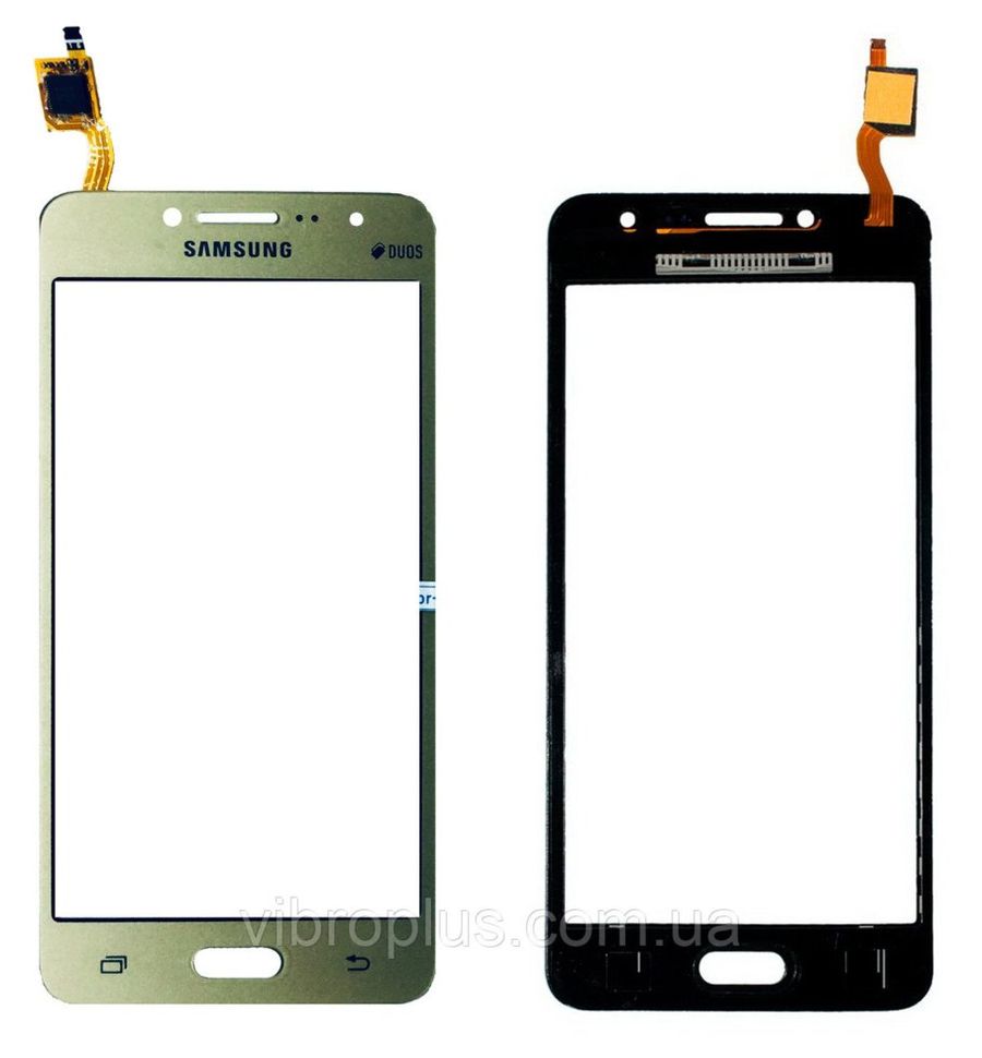 Тачскрін (сенсор) Samsung G532F Galaxy J2 Prime, золотистий