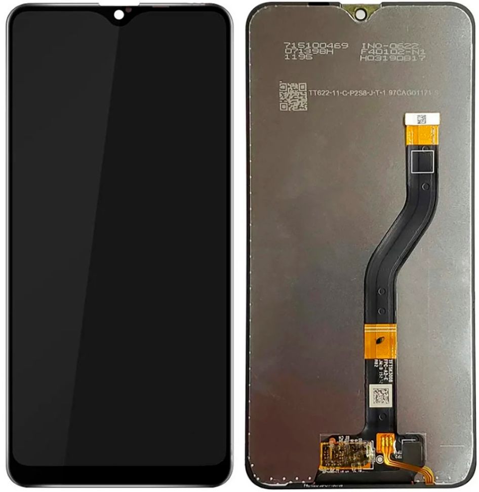 Дисплей (экран) Samsung A107 Galaxy A10s (2019) с тачскрином в сборе, черный