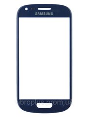 Стекло (Lens) Samsung i8190, i8200 Galaxy S3 mini, mini Neo blue h/c