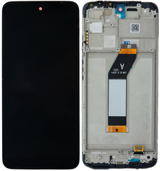 Дисплей Xiaomi Redmi 10, Redmi 10 Prime с тачскрином и рамкой, черный