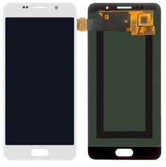 Дисплей (екран) Samsung A510 Galaxy A5 2016 A510F, A5100, A510FD, A510M, A510Y OLED з тачскріном, білий