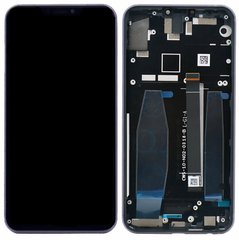 Дисплей (екран) Asus ZenFone 5 (ZE620KL), 5Z ZS620KL, ZF620KL з тачскріном і рожевою рамкою ORIG, чорний Meteor Silver
