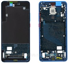 Рамка (корпус) Xiaomi Mi 9T (Mi9T), Redmi K20, синяя
