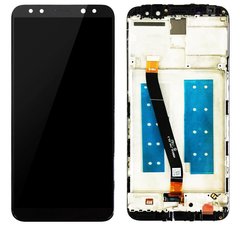 Дисплей (екран) Huawei Mate 10 Lite (RNE-L01, RNE-L21) з тачскріном і рамкою в зборі ORIG, чорний