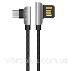 USB-кабель Hoco U42 Exquisite steel Micro USB, черный