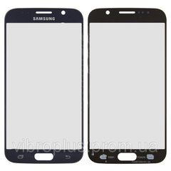 Стекло экрана (Glass) Samsung G920F Galaxy S6, синий