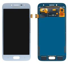 Дисплей (екран) Samsung J250 Galaxy J2 (2018) PLS TFT з тачскріном, блакитний