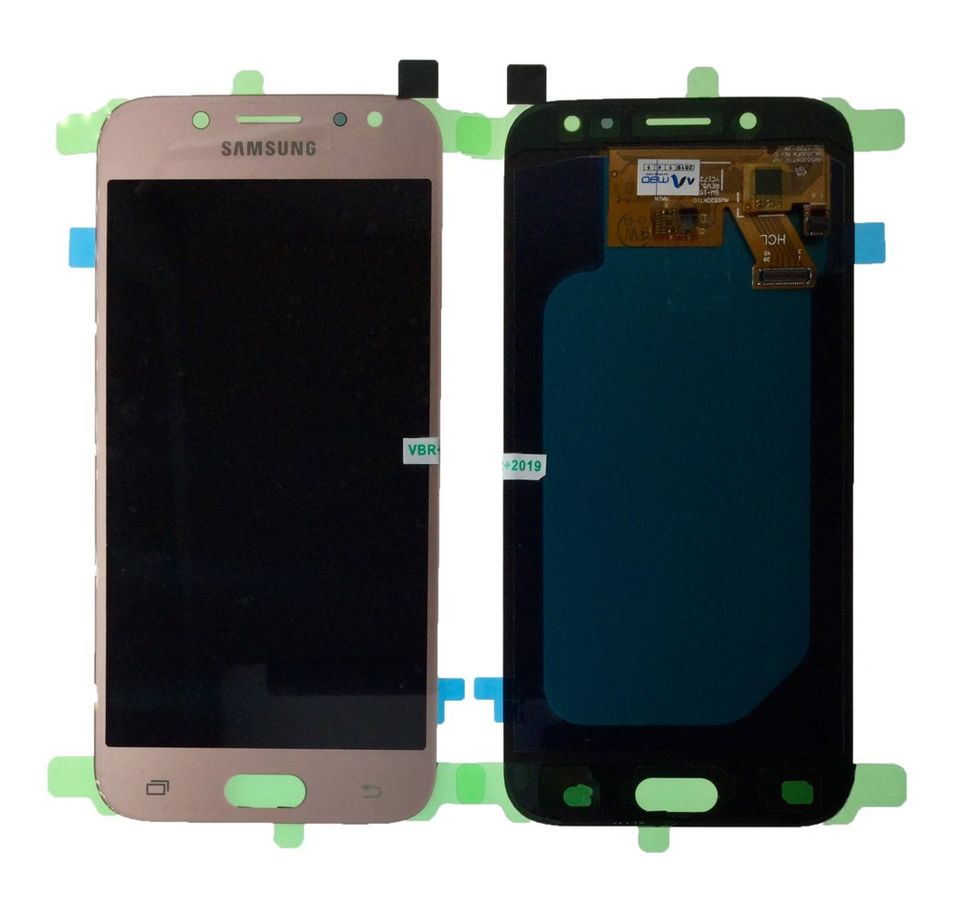 Дисплей (екран) Samsung J530F Galaxy J5 (2017) з тачскріном в зборі ORIG, рожевий AMOLED