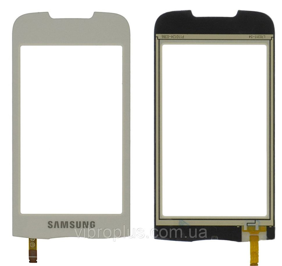 Тачскрин (сенсор) Samsung B7722, белый