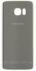 Задня кришка Samsung G935 Galaxy S7 Edge, срібляста
