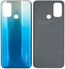 Задняя крышка Oppo A53 (2020), CPH2127, CPH2131, синяя Fancy Blue