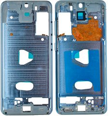 Рамка кріплення дисплея для Samsung G980 Galaxy S20, G981 Galaxy S20 5G, синя Cloud Blue