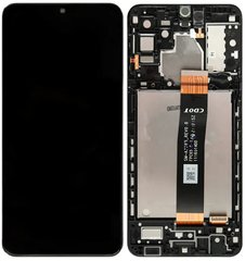 Дисплей Samsung A326B Galaxy A32 5G с тачскрином и рамкой, черный
