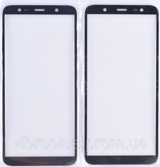 Стекло экрана (Glass) Samsung J810F Galaxy J8 (2018), черный