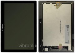 Дисплей (экран) 10.1” Lenovo Tab 2 A10-30 X30L LTE, A10-30 X30F Wi-Fi, YT3-X30, TB2-X30F, tb2-x30l, a6500 с тачскрином в сборе, черный