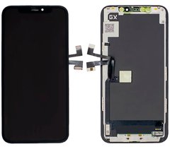 Дисплей (екран) Apple iPhone 11 Pro з тачскріном і рамкою в зборі (Soft Oled), чорний