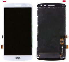 Дисплей (екран) LG X220 K5 Dual Sim з тачскріном в зборі, білий