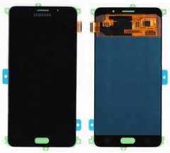 Дисплей (екран) Samsung A710F Galaxy A7, A710FD, A710Y, A7100 (2016) OLED з тачскріном в зборі, чорний