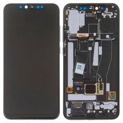 Дисплей Xiaomi Mi 8 Pro, Mi 8 Explorer Edition AMOLED з тачскріном і рамкою ORIG, чорний