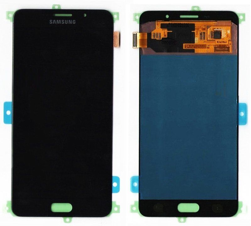 Дисплей (экран) Samsung A710F Galaxy A7, A710FD, A710Y, A7100 (2016) OLED с тачскрином в сборе, черный