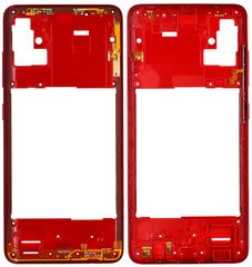 Середня частина корпусу для Samsung A515 Galaxy A51 (2020), червона