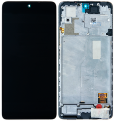 Дисплей Xiaomi Redmi Note 10 Pro 4G (M2101K6G, M2101K6R) с тачскрином и рамкой, черный